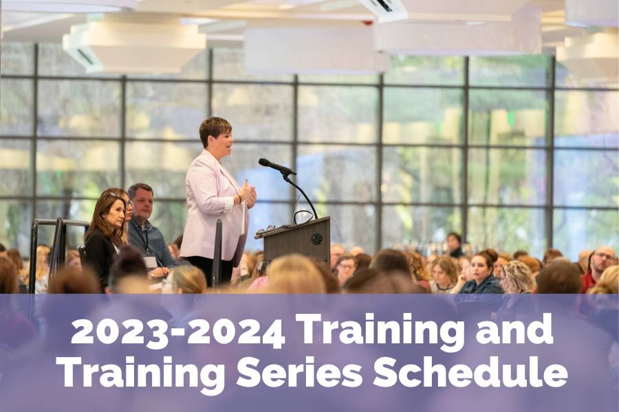 2023-2024 Training and Training Series Schedule